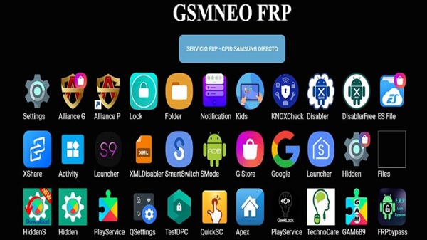gsmneo frp apk descargar